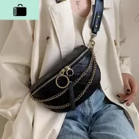 2020新款夏天小包包网红胸包潮百搭女包单肩包斜挎包腰包女潮insNEW LAKE女斜挎包