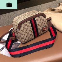 ins超火包包女2020新款女包多层小方包时尚百搭宽带单肩斜挎包潮NEW LAKE女斜挎包