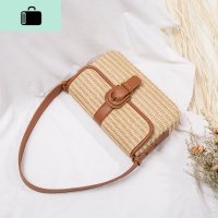 包包2020新款潮网红编织女包简约编包度假风腋下手提单肩斜挎包NEW LAKE女斜挎包