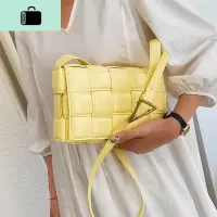 高级感包包洋气女包2020流行新款潮百搭编织斜挎包网红时尚枕头包NEW LAKE女斜挎包