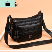 中年女包妈妈包包女2020新款时尚百搭大容量中老年奶奶单肩斜挎包NEW LAKE女斜挎包