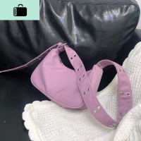 小包包2020新款潮夏季小众宽带斜挎包百搭尼龙法式腋下包女甜酷NEW LAKE女斜挎包