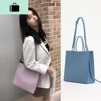 极简包包女2020春夏韩国小众设计新款大容量托特手提单肩斜挎方包NEW LAKE女斜挎包