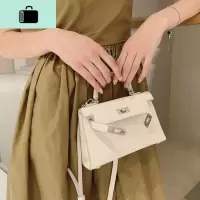 二代凯莉包女mini小包2020新款百搭高级感单肩包迷你斜挎手提包包NEW LAKE女斜挎包