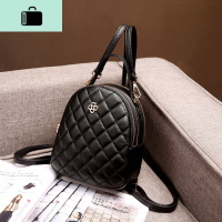 包包2020新款潮韩版百搭夏ins菱格贝壳小圆包三层包包女斜挎包小NEW LAKE