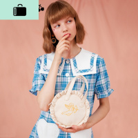 小包包2019新款斜挎女包时尚迷你手提可爱小圆包单肩NEW LAKE女斜挎包