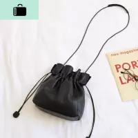 水桶包2020新款潮网红斜挎包女可爱日系百搭ins复古小包包NEW LAKE女斜挎包