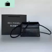 2020新款潮简约百搭网红盒子包包港风复古小方包单肩斜挎小黑包女NEW LAKE女斜挎包