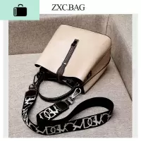包包女2020新款时尚简约大容量百搭水桶包港风单肩斜挎包手提包潮NEW LAKE女斜挎包