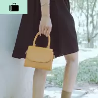 复古包包女2020新款斜挎包百搭ins学生韩版小包森系手提包NEW LAKE女斜挎包