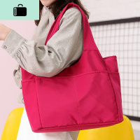 新款尼龙布轻便大容量手挽女包布包多兜舞蹈手提单肩旅游跨包NEW LAKE女斜挎包