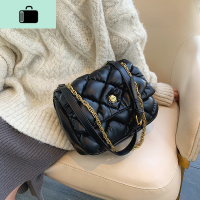 质感小包包女2020春夏韩版新款时尚菱格链条包ins百搭单肩斜跨包NEW LAKE女斜挎包