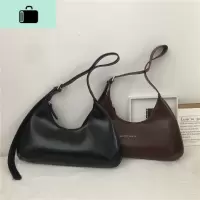 新款小众设计个性通勤极简复古百搭腋下包秋冬女包单肩斜跨女包包NEW LAKE女斜挎包