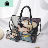 大包包女2020夏季新款斜跨包大容量百搭托特包学生软皮手提单肩包NEW LAKE女斜挎包