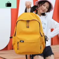 中学生书包女2020新款初中生韩版背包大容量高中ins风百搭双肩包NEW LAKE