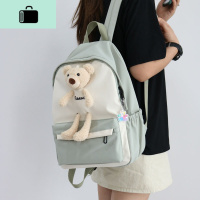ins书包女韩版原宿ulzzang高中学生初中生日系可爱少女森系双肩包NEW LAKE