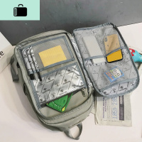 电脑背包女双肩15.6寸大容量森系高中学生书包女ins风百搭双肩包NEW LAKE