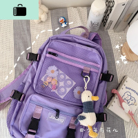 日系简约原宿工装双肩包男旅行电脑背包学生书包女高中ins大容量NEW LAKE