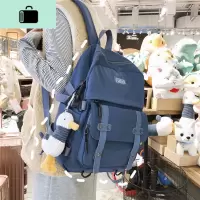 书包韩版原宿ulzzang高中森系日系双肩包女ins中学生背包初中生潮NEW LAKE