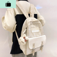 初中生书包女韩版高中学生原宿ulzzang可爱少女背包大学生双肩包NEW LAKE