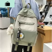 初中生ins风背包日系小雏菊双肩包女2020新款书包女韩版高中学生NEW LAKE