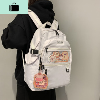 ins风书包女韩版原宿ulzzang高中学生背包森系百搭大学生双肩包女NEW LAKE