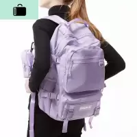 小众潮牌双肩包大容量旅行旅游电脑背包ins风学生书包女韩版高中NEW LAKE