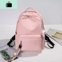 中学生书包女韩版2019新款ins风大容量高中小学生初中生双肩背包NEW LAKE女士双肩包