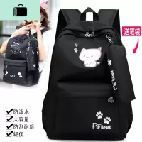 古着书包女初中学生韩版森系ins大容量高中校园bf原宿风小学双肩NEW LAKE女士双肩包
