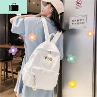 书包女ins风 韩版大学生背包高中森系古着感少女初中生软妹双肩包NEW LAKE