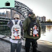 书包女韩版高中初中学生背包男ins潮牌大容量日系森系可爱双肩包NEW LAKE