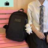 书包女原宿ulzzang 高中学生森系背包初中生简约百搭大容量双肩包NEW LAKE