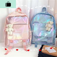 书包韩版原宿ulzzang初中生高中学生ins双肩包潮森系软妹少女背包NEW LAKE