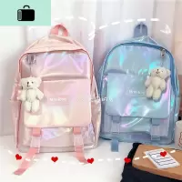 书包韩版原宿ulzzang初中生高中学生ins双肩包潮森系软妹少女背包NEW LAKE