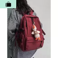 双肩包2020年新款百搭防水大容量背包男韩版高中学生初中生书包女NEW LAKE