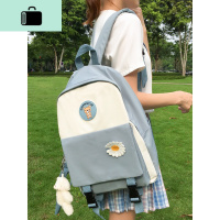 百搭双肩包女2020新款少女生背包高中生大学生初中生书包女中学生NEW LAKE
