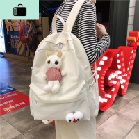 书包女韩版高中大学生校园ins风双肩包小清新初中生百搭简约背包NEW LAKE