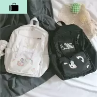 独角兽可爱少女心书包韩版原宿ulzzang高中学生森系风百搭双肩包NEW LAKE