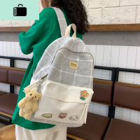 ins书包女韩版高中原宿ulzzang初中生中学生森系百搭小清新双肩包NEW LAKE