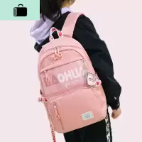 初中生书包女中学生大容量校园韩版时尚潮流百搭高中小学生双肩包NEW LAKE