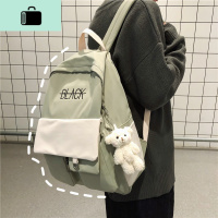 书包女韩版高中原宿ulzzang中学生初中生ins风百搭森系背包双肩包NEW LAKE