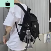书包女韩版高中原宿ulzzang中学生初中生2020年新款双肩包背包男NEW LAKE