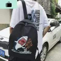中学生书包男ins潮韩版原宿ulzzang初高中生日系双肩包女校园背包NEW LAKE