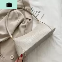 腋下包包女2020新款潮女包手提单肩复古小众设计法棍包百搭NEW LAKE女士单肩包