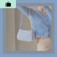 自制bm风格纹亚克力腋下包2020新款法式链条法棍包手提单肩包女潮NEW LAKE女士单肩包