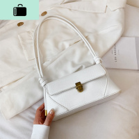 高级感包包女包2020夏流行新款潮网红时尚白色单肩百搭简约腋下包NEW LAKE女士单肩包