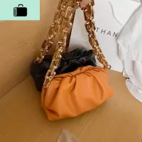 高级感包包洋气女包2020流行新款潮时尚百搭单肩腋下包手提云朵包NEW LAKE女士单肩包