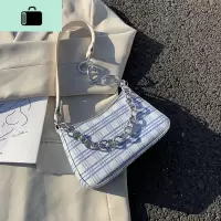 夏季小包包洋气女包2020流行新款潮百搭单肩腋下包时尚手提链条包NEW LAKE女士单肩包