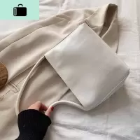 简约单肩小包包洋气女包2020流行新款潮韩版百搭手提包时尚腋下包NEW LAKE女士单肩包
