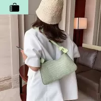 中古小众腋下包女网红质感小包包2020新款潮百搭斜挎包法式法棍包NEW LAKE女士单肩包